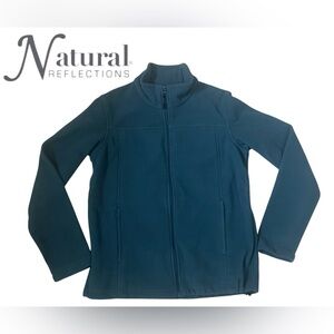 FLEECE ZIP UP JACKET NATURAL REFLECTIONS WOMEN’S SMALL